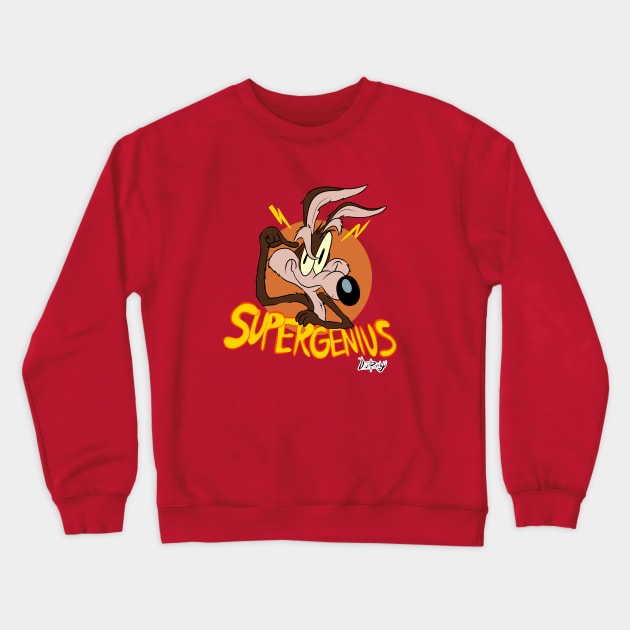 Supergenius Crewneck Sweatshirt by D.J. Berry